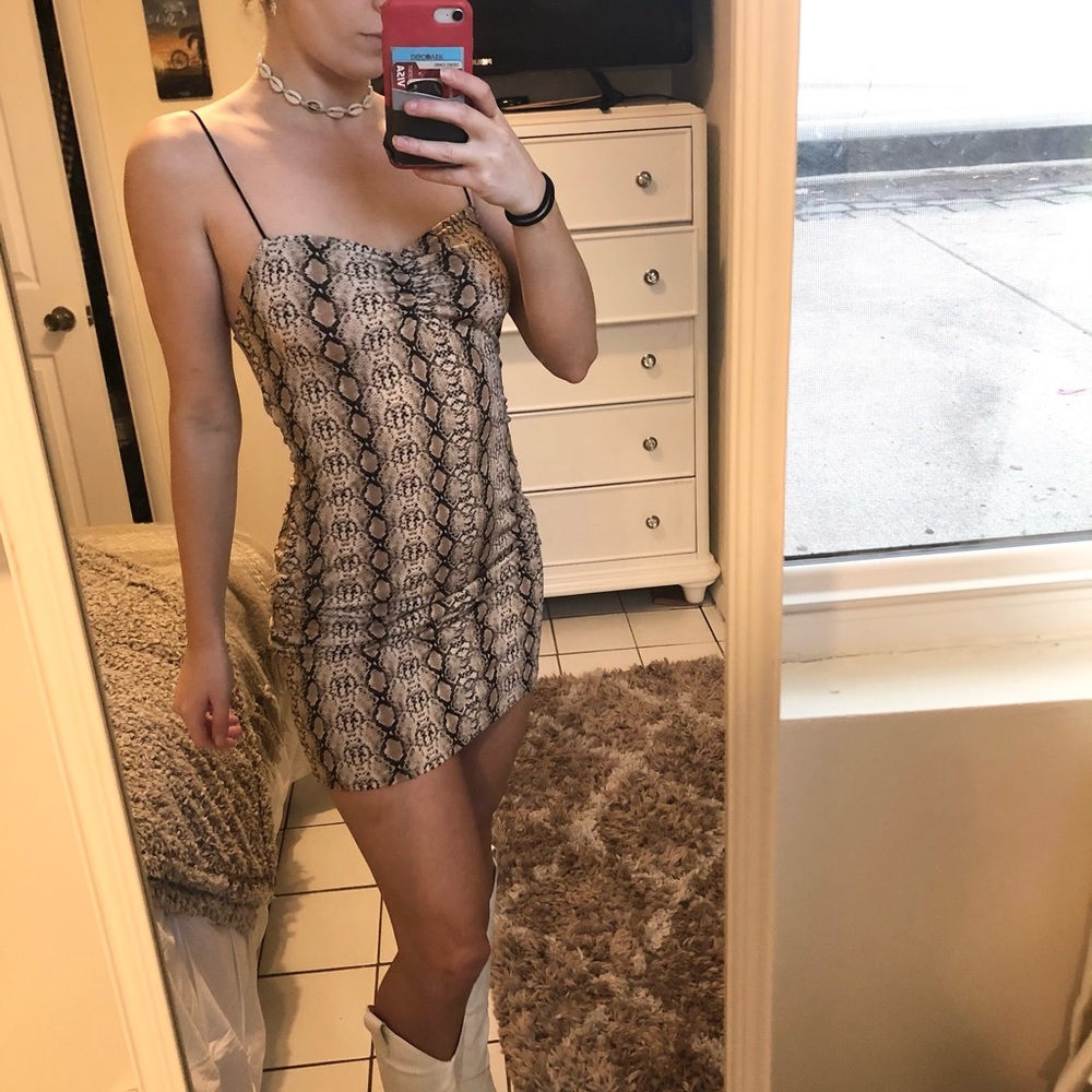 Urban Outfitters Snakeskin Dress
